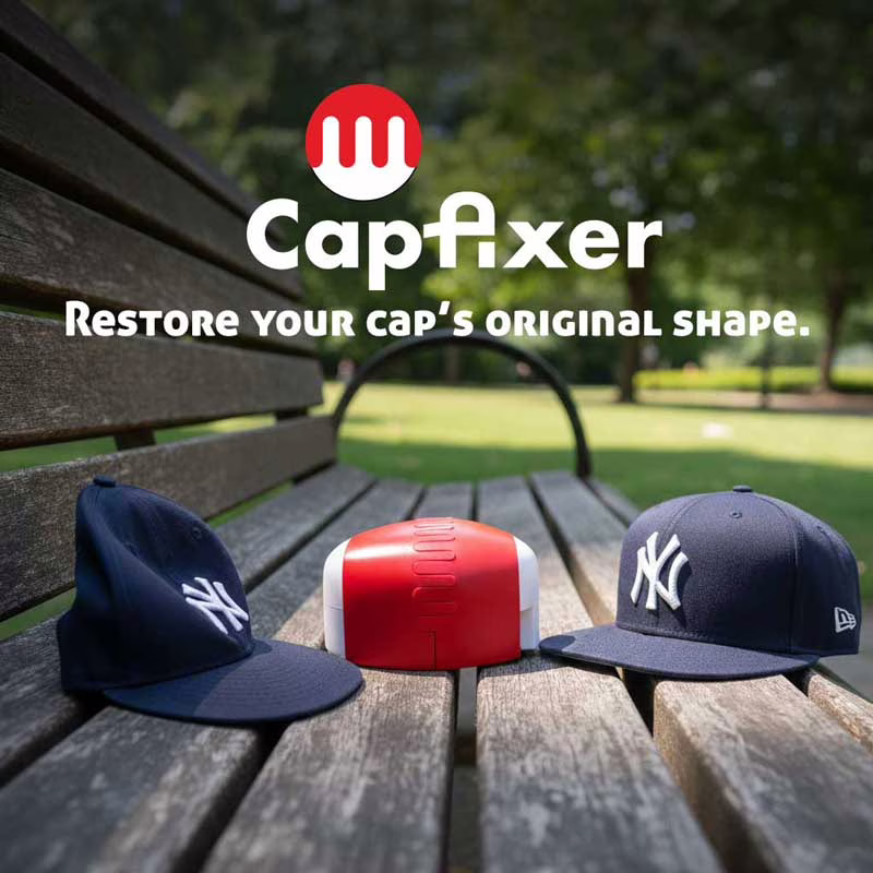 Restore your cap’s original shape.